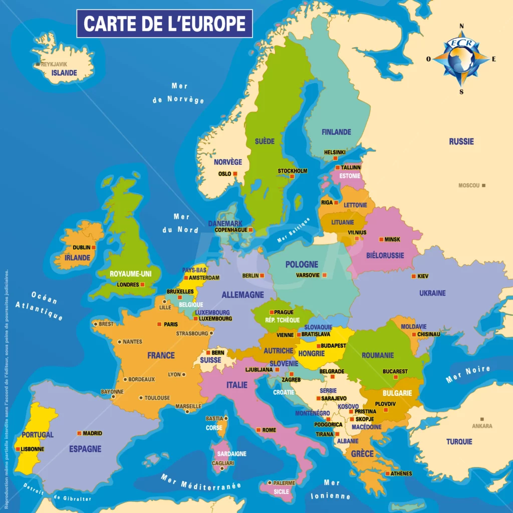 CARTE EUROPE ECRDOV