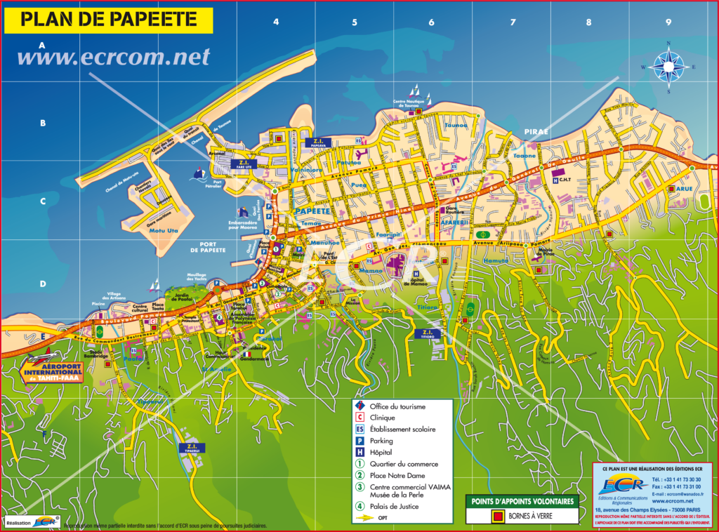 PLAN DE PAPEETE-ECR