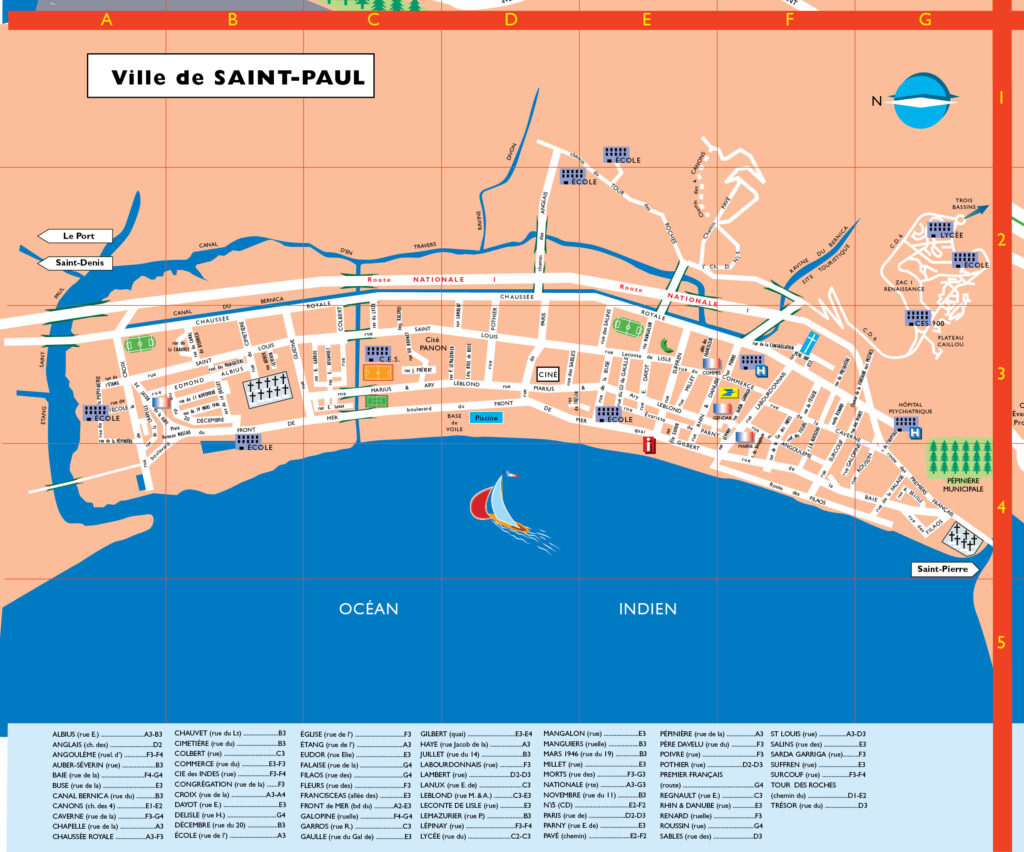 PLAN DE SAINT PAUL (REUNION)-ECR