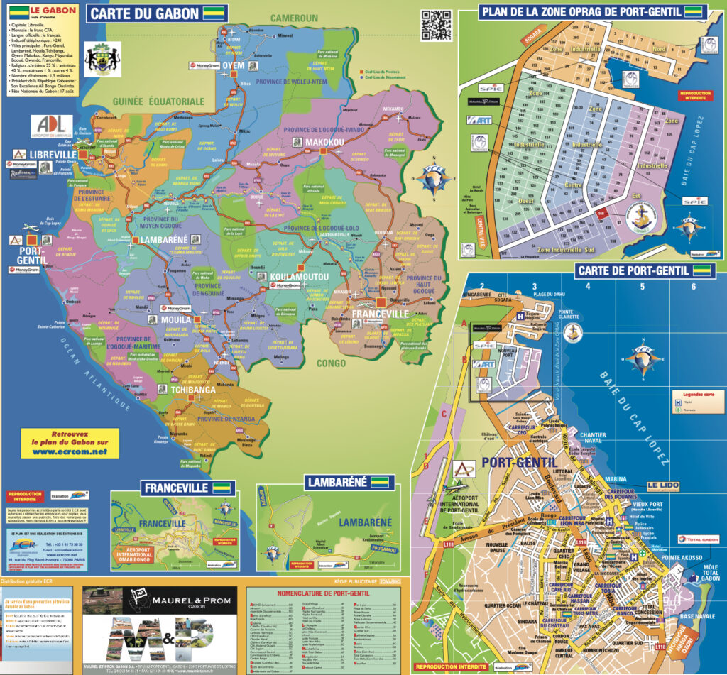 Plan du Gabon-ECR